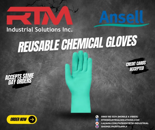 Ansell AlphaTec Solvex 37-176 Chemical Gloves - Image 3