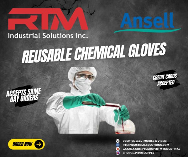 Ansell AlphaTec Solvex 37-176 Chemical Gloves - Image 2